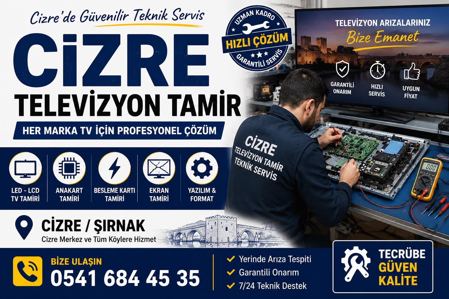 Cizre Televizyon Tamircisi